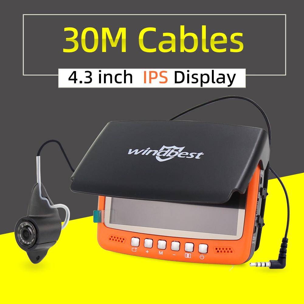 Russian Fish Finder 4.3-inch Screen Underwater Camera for Ice and Winter Fishing