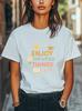 Enjoy The Little Things Mindful Life Graphic T-Shirt Positive Quote Tee Unisex
