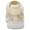 Coach Highline Round Toe Lace-Up Low-Top Sneakers With Carriage Pattern Print Men Sneakers Beige CAR40-CAH