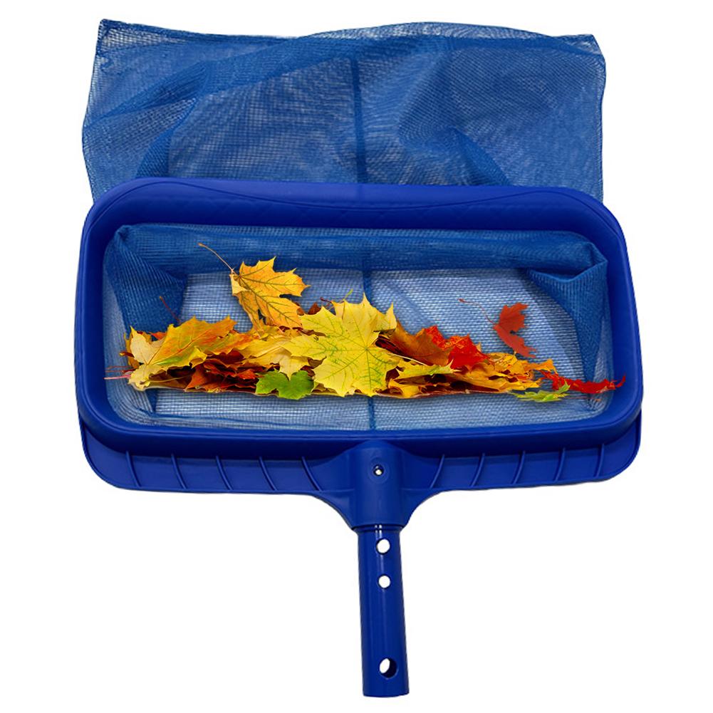 Leaf Mesh Deep Bag Rubbish Cleaning Rake Swimming Pool Cleaning Leaf Skim Net for Cleaning Spa Pond Pool Hot Tubs Fountains