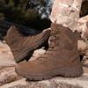 Large Size Tactical Boots Medium Help Outdoor Combat Boots Non-slip and Wear-resistant Off-road Mountaineering Boots Desert Boots Battlefield Boots