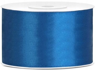 Blue Satin Ribbon Decorative Wedding Ribbon 38mm 25m