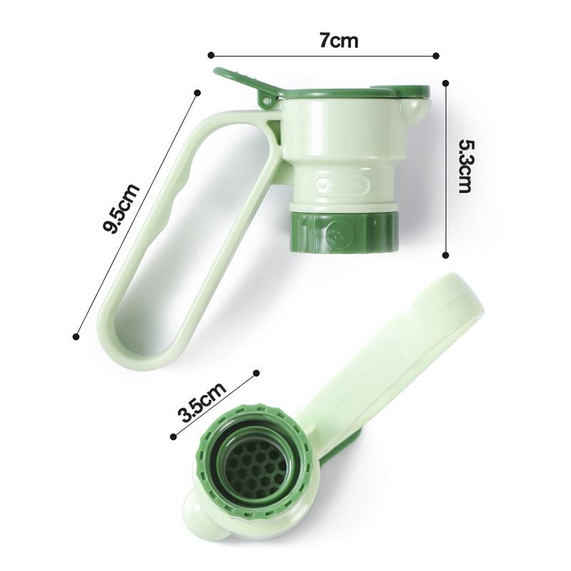 1 ks Víčko na láhev na vodu Chladem těsněná Nádoba na nápoje Deflektor láhve Deflektor láhve s rukojetí Přenosné Víčka na láhev na nápoje/olej