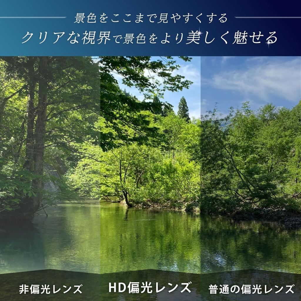 Polarized UV400 Glasses that Change the Quality of Your UV For Marine Sports [Wild Scene] Men's Sunglasses, Glasses, Sports, Classic, [Polarized