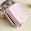 Divided Bento Lunch Box Detachable Lid Student Portable Large Capacity Sealed Lunch