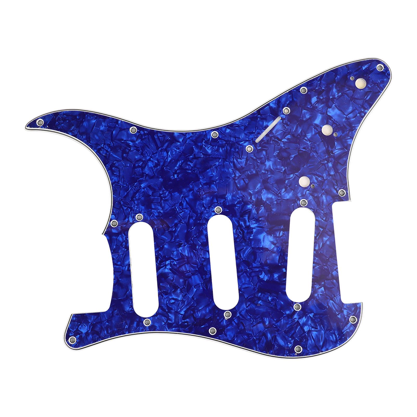 

Guitar Pickguard Replacement Aluminum Foil Shielding PVC Scratch Protection Guitar Guard Plate GSSS33
