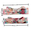 2Pcs/set Mother Kids Matching Hair Band Children Turban Baby Girls Twist Knot Headbands Family Parent-Child Headwear Accessories