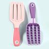 Wet and Dry Hair Washing Brush Long Handle Shampoo Brush Silicone Scalp Massage Comb Body Scrubber for Man and Woman