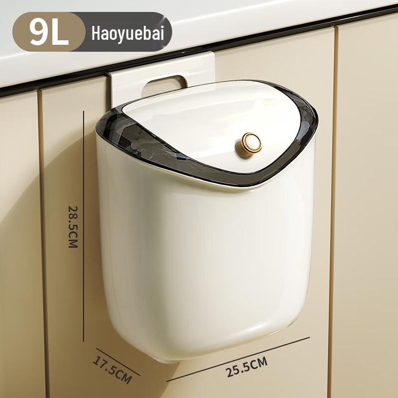 BXLJ Large Wall-Mounted Foldable Trash Can