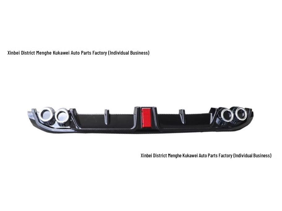 19 Corolla Rear Lip Spoiler & Bumper Anti-collision Kit for Hybrid Modification