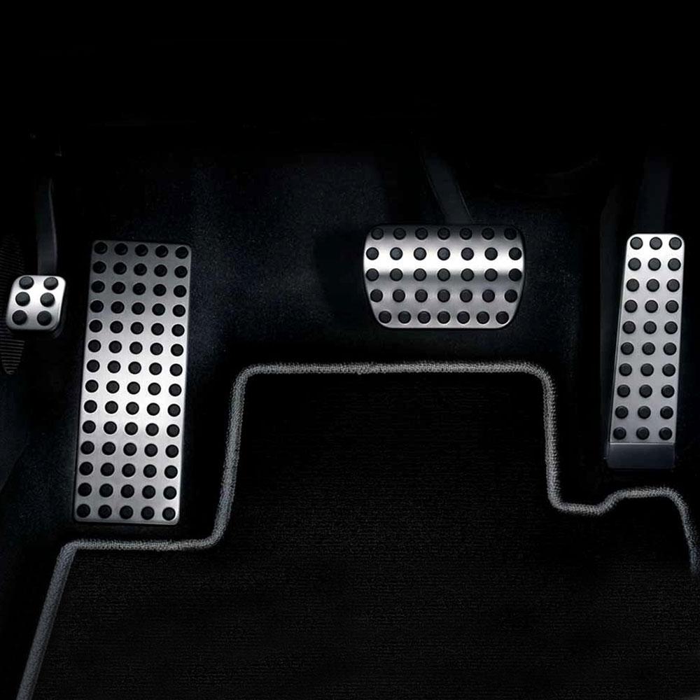 Car Pedal Cover for Mercedes Benz W126 1981-1991 W463 2002-2019 LHD Pedals Gas Accelerator Brake Foot Rest Pad Accessories