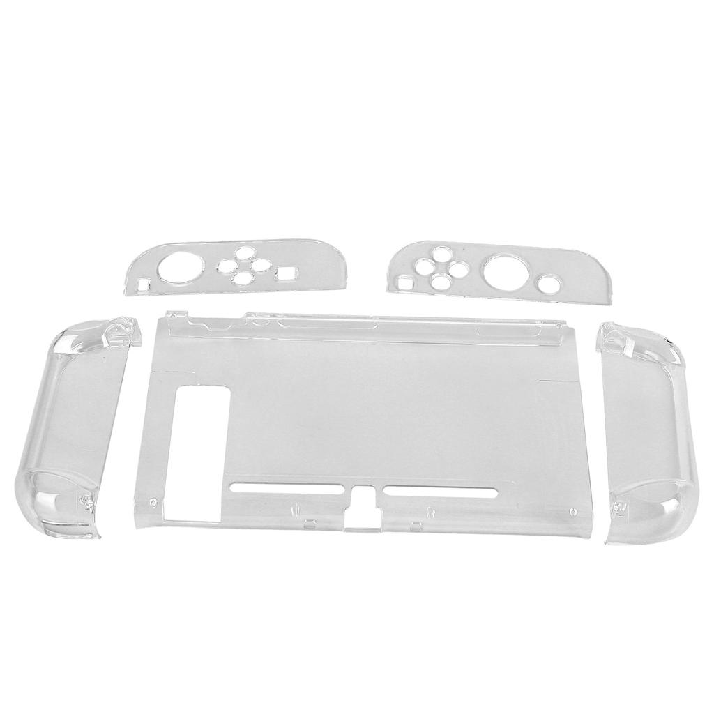 Schutzhülle für Spielkonsole, TPU-Split-Shell-Schutz für Switch, Transparent