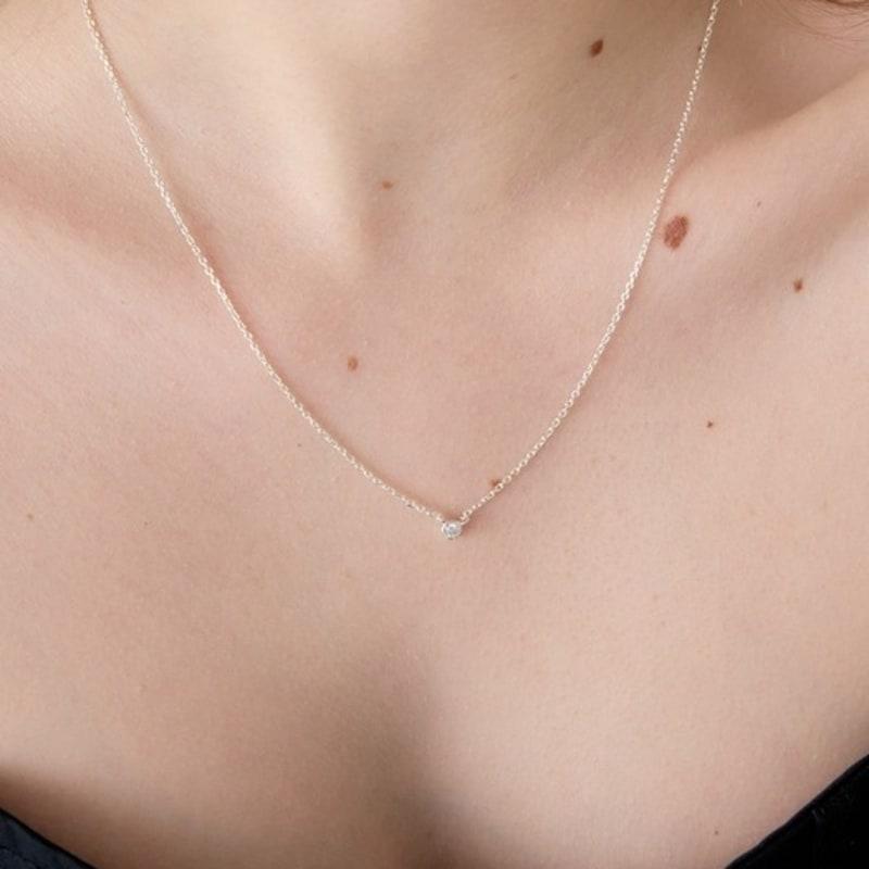 

aphrose logo pure frame pendant necklace 38cm