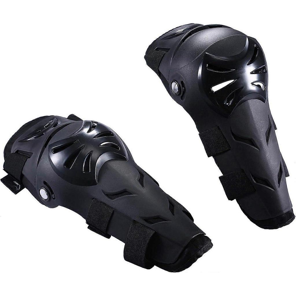 Motorcycle Knee Pads, Motocross Protective Cover, Adjustable, for Motocross Skateboard Skateboard Knee Pads for Adults (Black)