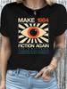 T-shirt 'Make 1984 Fiction Again' Occhio