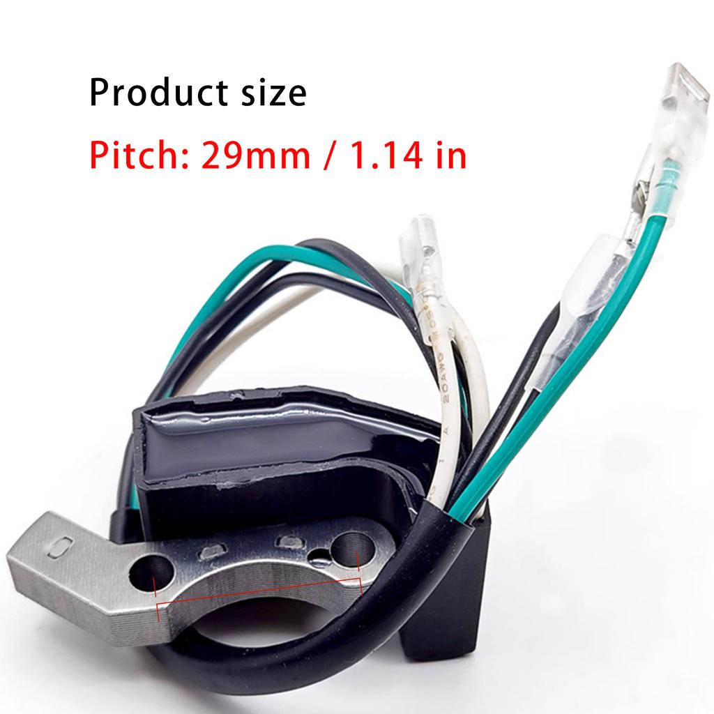 Integrierte Magnetzündspule Zündmodul Magnetzündspule für 2-Takt-Generatoren für ET950 ET650 IE45 TG950