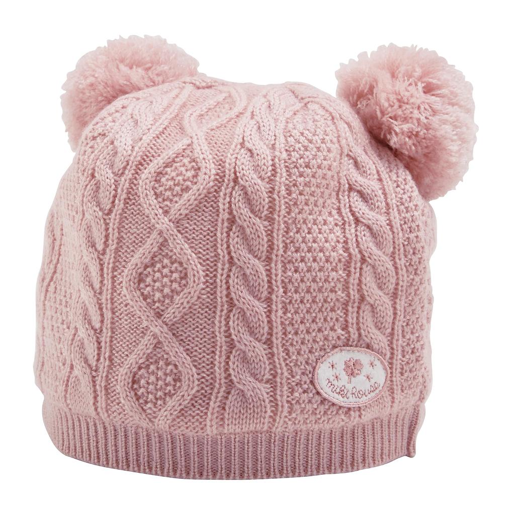 [Miki House] Knitted Hoodie, Knitted Hat, Bonten, Cable Knit, Hat, Hood, Plain, Made In Japan, Boys, Girls, Baby, Kids, Baby Clothes, Children's