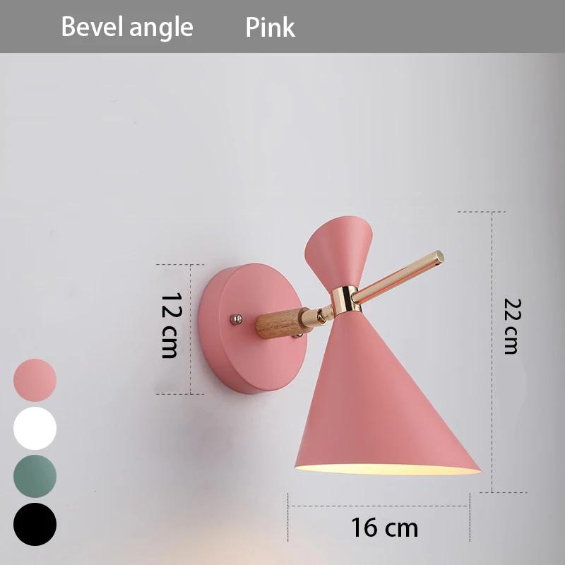 Nordic Mediterranean Minimalist Macron Living Room Dining Room Bedroom Corridor Wall Lighting LED Background Wall Lights e27