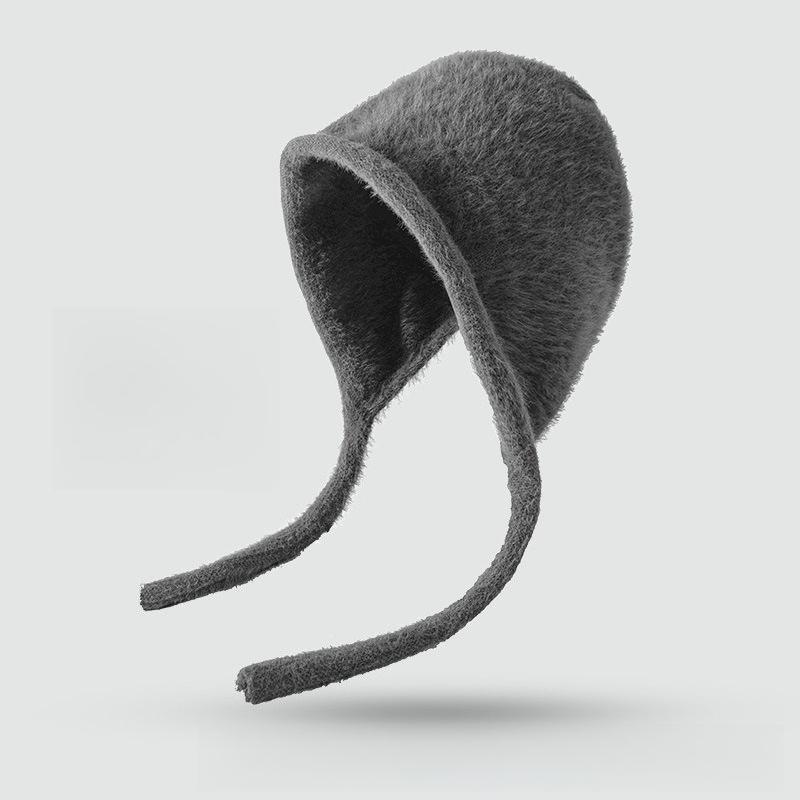 

Осенне-зимняя мода Плюшевые шапки Однотонные Искусственный мех норки Теплые Защита ушей Женские шапки One Size