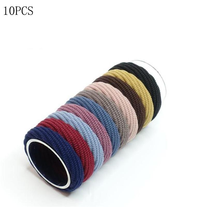 

10/20/Набор Корейские Базовые Эластичные Резинки для Волос для Женщин Высокоэластичная Повязка для Волос Веревка для Волос Головной Убор Головной Убор Модные Аксессуары для Волос