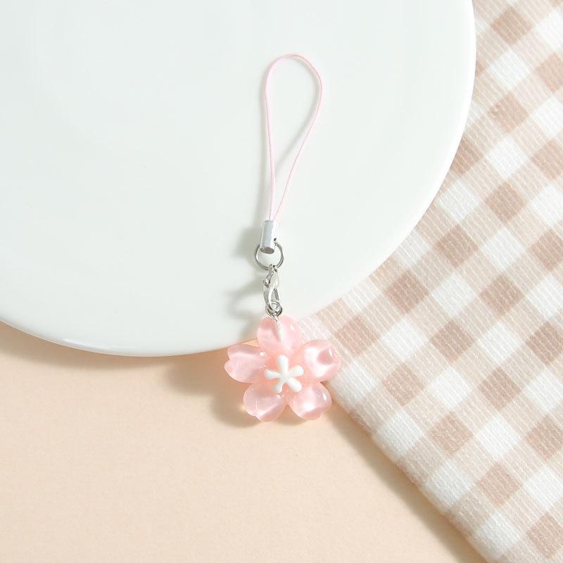 Phone Charm in Transparent for Cell Phone Lanyard Decorative Accessory