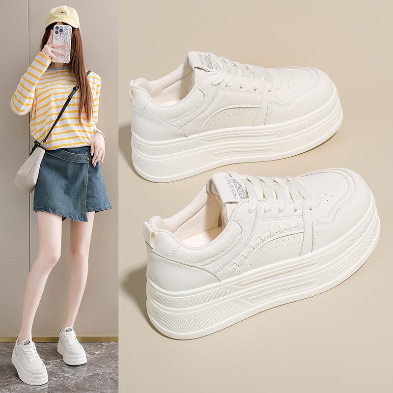 Chunky Platform Sneakers for Women Casual Breathable Non-Slip Sport Walking Shoes Women's Lightweight Comfortable Workout Tennis Running Sneakers