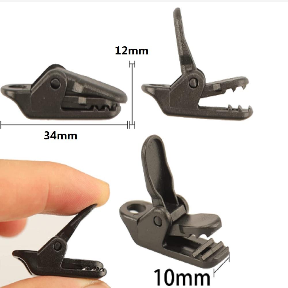 60 STK Gjenbrukbar Heavy Alligator Camping Telt Markise Tarp Clips Fast klemme Krokodille Clips