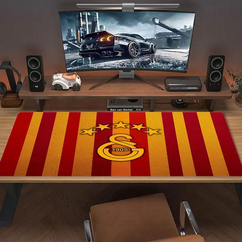 Galatasaray S Large Size Mouse Pad Large Gaming Table Cushion Non-slip Laptop Tablet Big Mousepad XXL Mat Mini PC Playmat With Lock edge