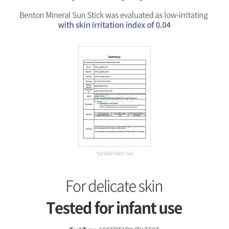 Benton Mineral Sun Stick