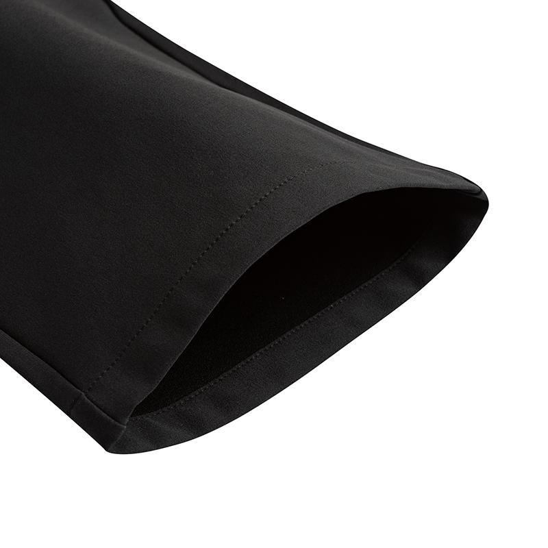 Anta Non-Fluorinated Water-Repellent Woven Casual Straight Pants Men bottoms Basic-Black 152617504S-3