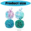 4 Pcs Bath Shower Sponges Shower Loofah Balls Gradient Bath Sponges Easy Foaming for Women Men Exfoliating Skin Clean