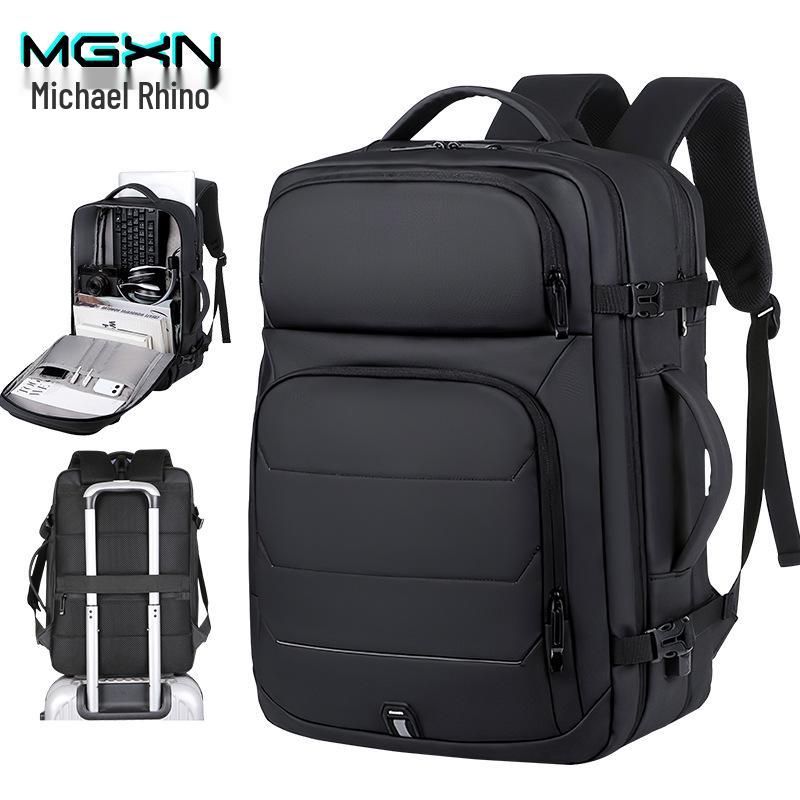 High-End Waterproof Laptop Backpack for Men and Women: Fashionable, Double-Shouldered, Perfect for Travel and Commute
