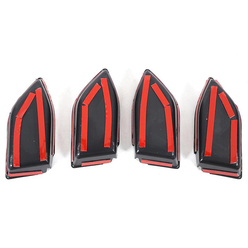 For Range Rover Evoque 2020-2026 ABS Carbon Fiber Car Door Inner Handle Bowl Decorative Stickers Car Interior Accessories
