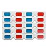 3D Glasses Red Blue Cardboard Paper Glasses 3D TV Movie Game Glasses Portable Universal 3D Gaming Real Cinemas Accessory 5