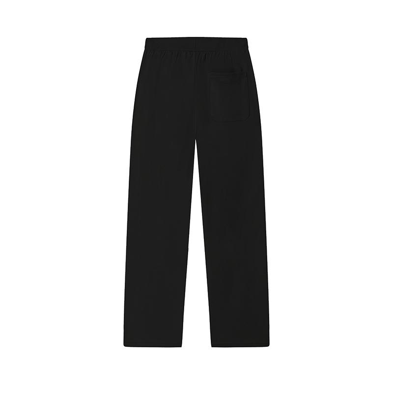 FILA Heritage Fashion Simple Trend Classic Daily Comfortable Versatile Straight Leg Knit Casual Pants Men bottoms F11M538612FBK