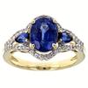 Luxury Prong Setting-Rings for Women Blue Emerald Sapphire Jewelry Wedding Engagement Ring Anniversary Gifts Wife