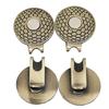 1Pcs 25Mm  Golf Hat Clip Golf Mark Round Coin Metal Hardware Magnetic Hat Clip Golf Accessories