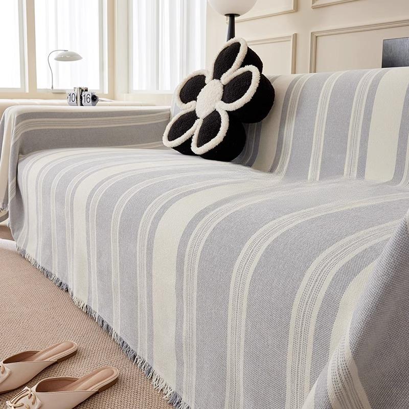 Chenille Sofa Cover Cloth Four Seasons Universal Sofa Cushion Universal Full Covered Armrest Cover Towel Non-Slip Anti-Scratching Seat Cushion