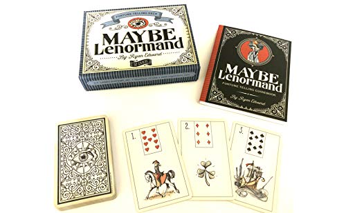 I.I.J Lenormand Cards Maybe Lenormand Oracle Cards Fortune Telling with Japanese Instructions, Authentic