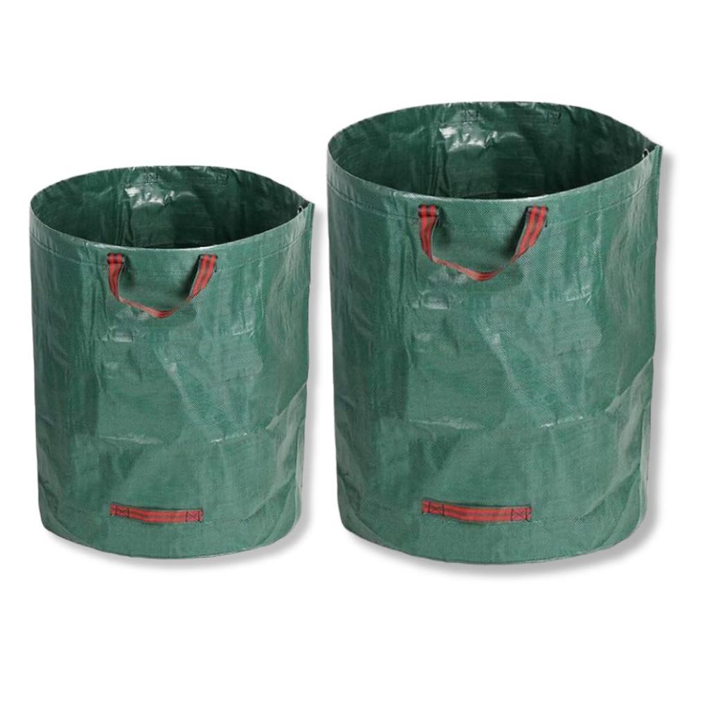 MaT store Garden Large Foldable Garden Set of 2 Bag, Freestanding, Capacity, Bucket, 272L/400L Capacity,