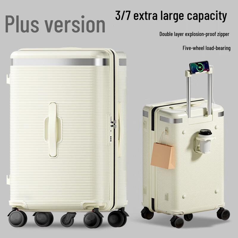 Dou Xiaozhu Anti-Fall Travel Luggage 24 inch