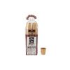 Sunnap Paper Cups, Unbleached Pattern, 100 Pieces, Disposable (90ml)