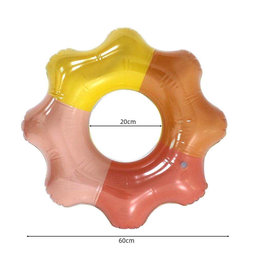 Cartoon Animal Inflatable Swimming Ring Thickened Pool Float for Kids Adults Summer Water Party