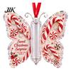 Holiday Party Supplies Christmas Cash Gift Ornament, Acrylic Butterfly Money Holder with Built?in Present Clear Compartment, Hanging Ornament