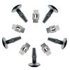 10x Undertray Under Engine Shield Guard Metal Fastener Clips For Citroen Peugeot
