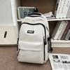 Schoolbag Korean version ins trendy cool dark wind large capacity leisure travel backpack high quality teen student backpack