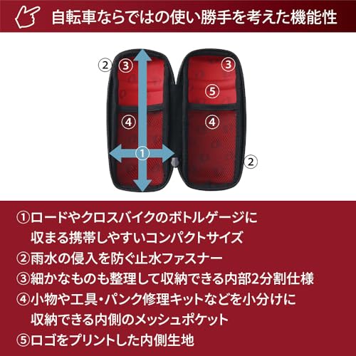 PEARL IZUMI 15 Tool Case, Color: 4, White, Size: F