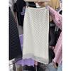 Spring 2025 Women's French Polka Dot High Waist A-line Skirt