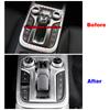 For GWM Tank 300 2024 2024 Center Console Gearbox Gear Shift Panel Frame Cover Trim Interior Accessories Stainless Steel Decor