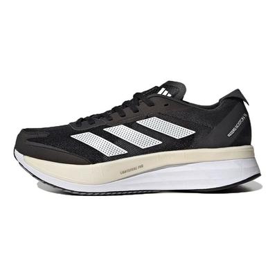 Zapatillas Unisex Adizero Boston 11 Ancho Negro Blanco Carbono Negro Core Blanco Nube GV9630